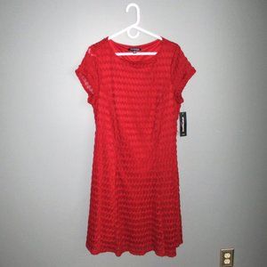 Women's Sharagano Dress with Belt NWT Size 16W